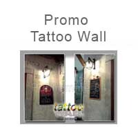 Promo Tattoo Wall Roma