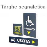 Targhe segnaletica Industry Roma